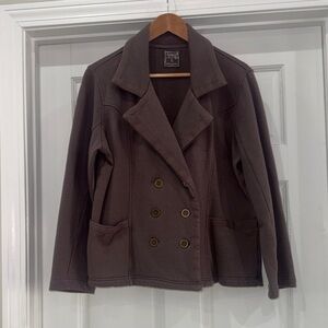 Mifresia inhale life Double-Breasted Women's Jacket in Dusty Brown